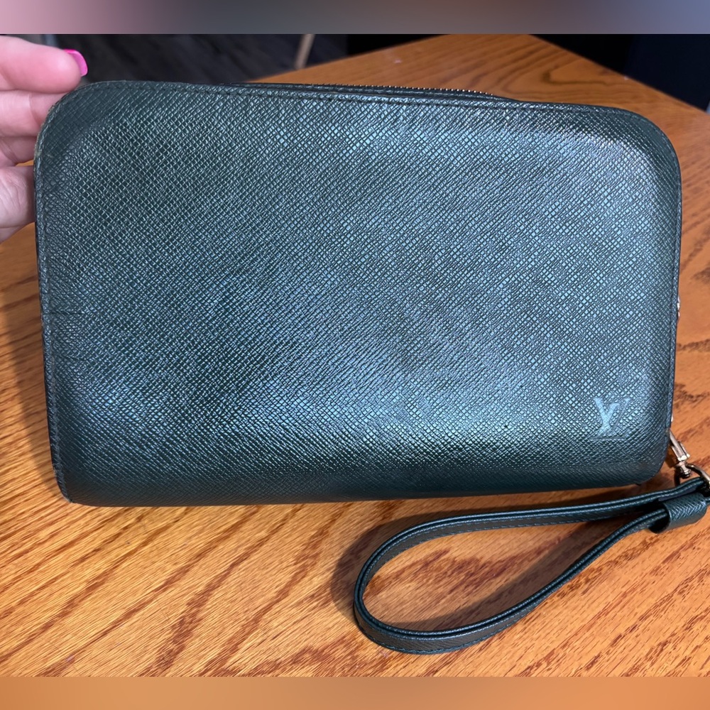 Louis Vuitton Tiaga Baikal Clutch